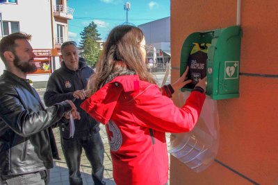 IVANEC Na strateškoj točki, kod Gradske vijećnice postavljen automatski vanjski defibrilator