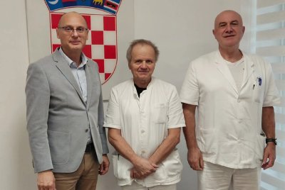 Ivica Kocman u čakovečkoj Županijskoj bolnici