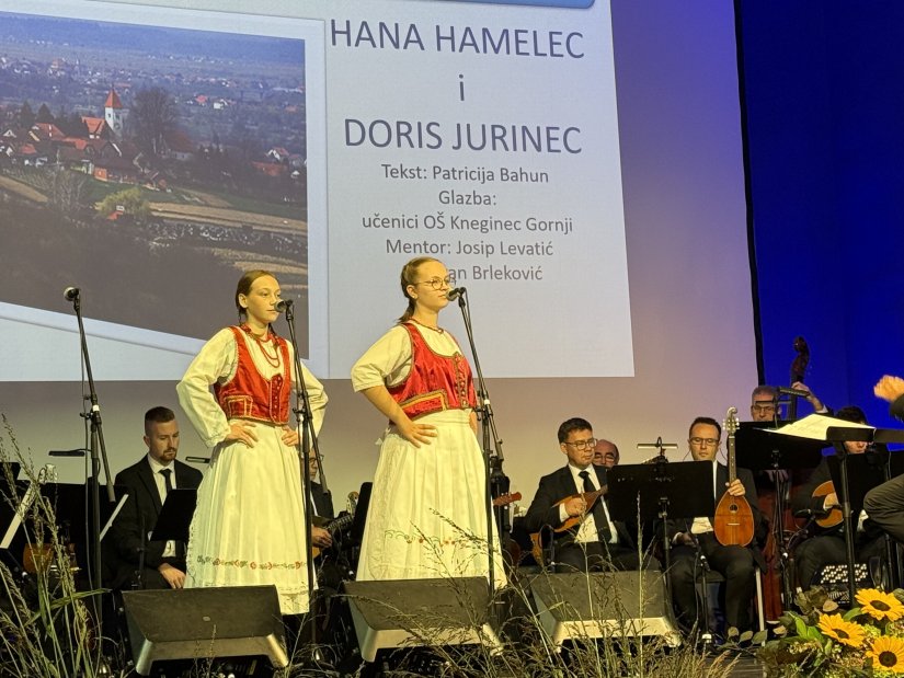Kajkavska popevka u duetu iz srca Kneginca