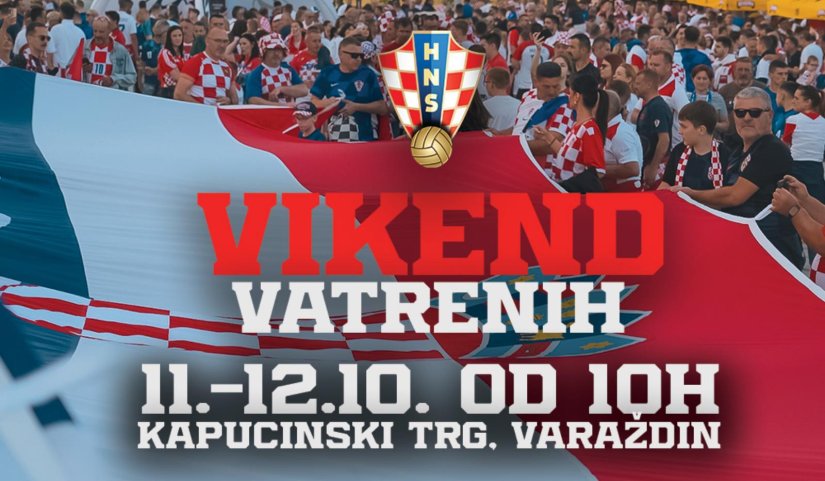 Varaždin ovog vikenda u znaku nogometa - počinje Vikend Vatrenih