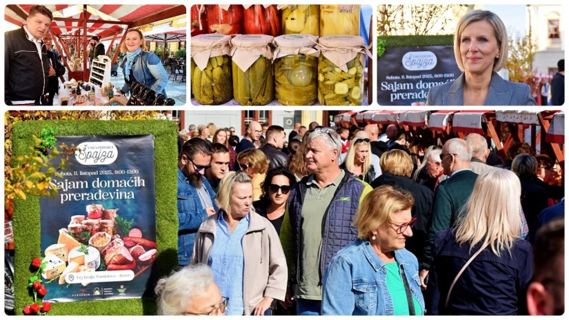 VARAŽDINSKA ŠPAJZA Brojni posjetitelji na Korzu uživali u mirisima i okusima domaćih delicija