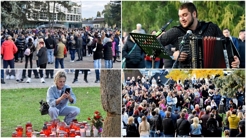 FOTO Oproštaj od legenedarnog Halida Bešlića održan i u Varaždinu
