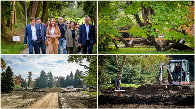 FOTO Napreduje obnova jedinog zaštićenog kontinentalnog arboretuma u Hrvatskoj