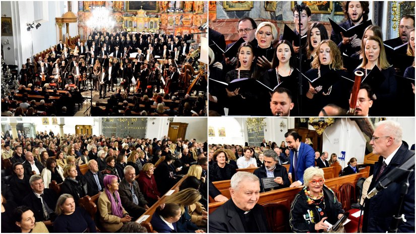 FOTO Izvedba oratorija &quot;Kralj Tomislav&quot; ispunila varaždinsku katedralu