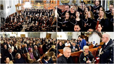 FOTO Izvedba oratorija &quot;Kralj Tomislav&quot; ispunila varaždinsku katedralu
