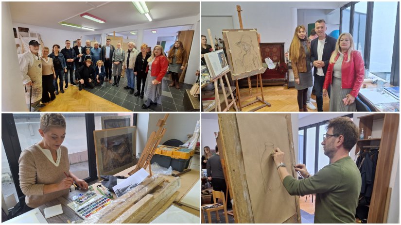 FOTO Održana likovna kolonija s naglaskom na humanitarno stvaranje i kulturno povezivanje