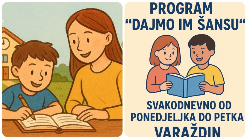 UDRUGA ANA Program &quot;Dajmo im šansu&quot; svakodnevno u Varaždinu i utorkom u Donjoj Voći