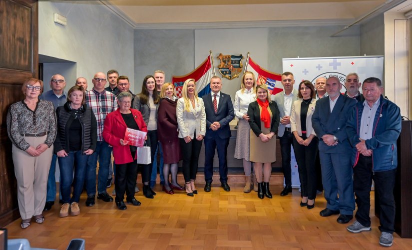 FOTO Održan prijem za dobrovoljne darivatelje krvi Varaždinske županije – heroji koji tiho spašavaju živote