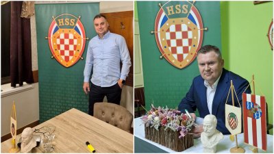 Predsjednik varaždinskog HSS-a Mladen Greguraš, ludbreškog Tomislav Mužic