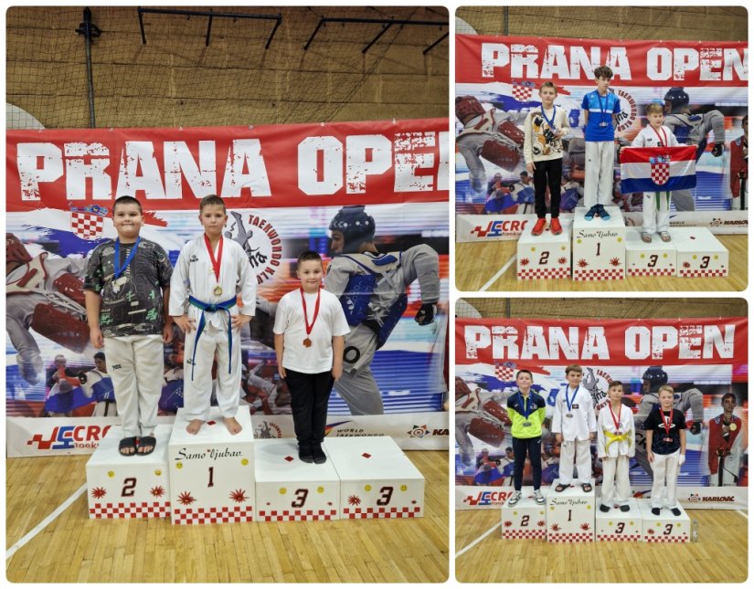 Uspješan vikend za varaždinske taekwondoaše na turniru u Karlovcu