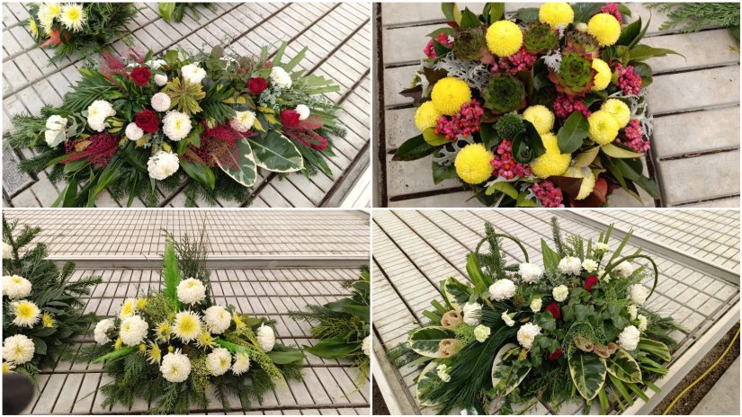 FOTO Učenici Srednje škole Arboretum Opeka prodaju cvjetne aranžmane koje su sami složili