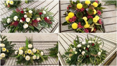 FOTO Učenici Srednje škole Arboretum Opeka prodaju cvjetne aranžmane koje su sami složili