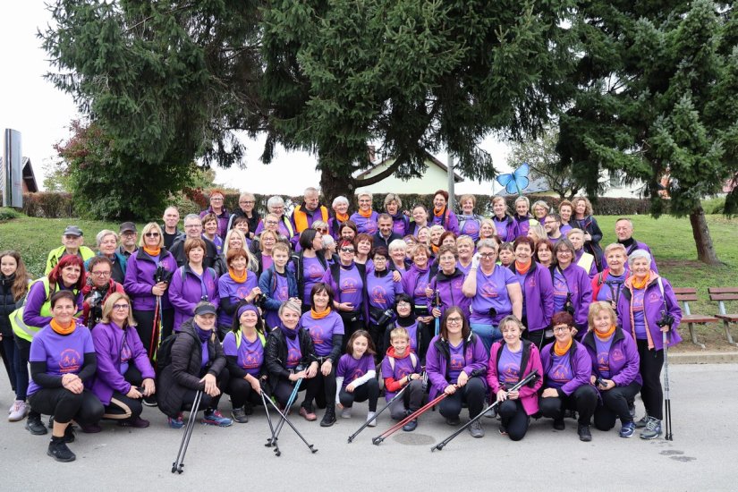 FOTO Nordijsko hodanje okupilo više od 600 entuzijasta u srcu Međimurja