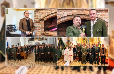 FOTO: LD Fazan proslavilo blagdan svog zaštitnika i 2. mjesto županijske lovačke Lige