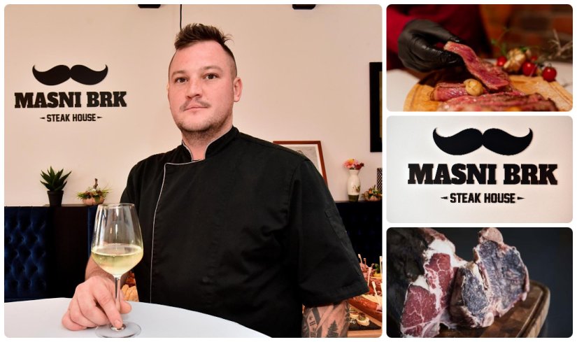 Ambiciozni chef Karlo Vrček preuzima franšizu Steakhouse Masni Brk i otvara novo poglavlje u karijeri