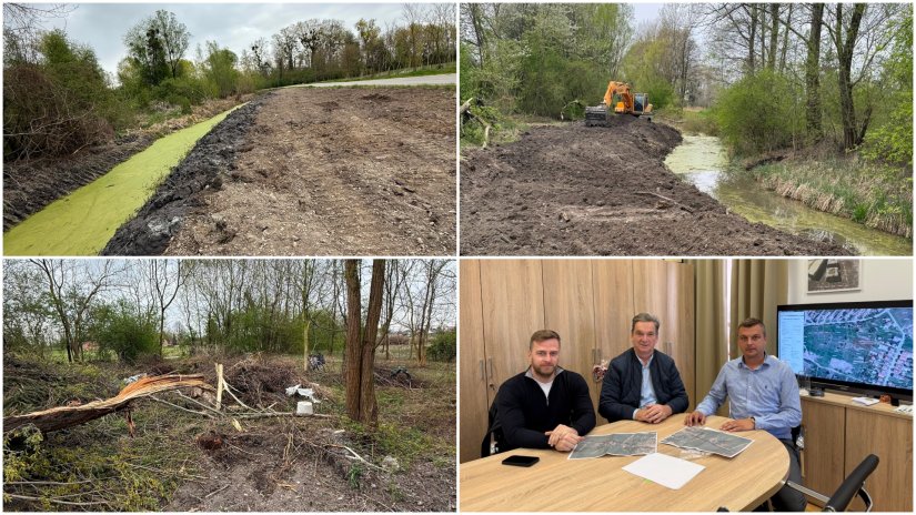 FOTO Hrvatske vode očistile potok &quot;Butina&quot; kroz naselje Družbinec i Petrijanec