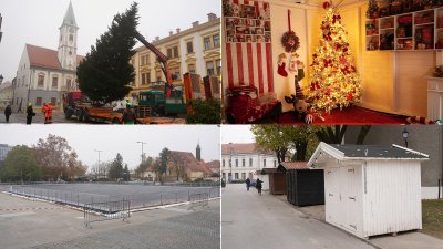 FOTO Pripreme u Varaždinu za najbolji Advent u Hrvatskoj u punom jeku