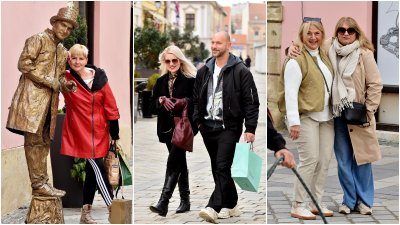 FOTO Južina (još) nije stigla, Varaždinci se utoplili i prošetali gradom