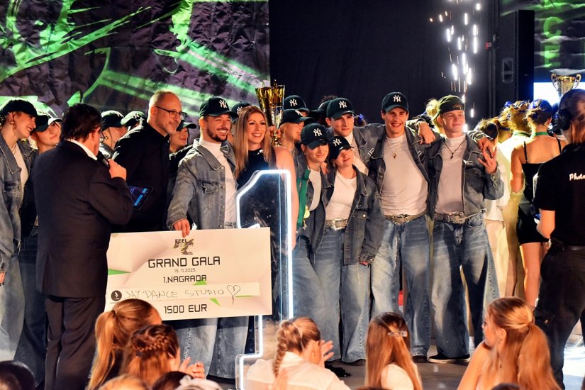 FOTO Jay Dance Studio iz Slovenije pobjednik Grand Gale natjecanja Feel Dance Varaždin 2025.