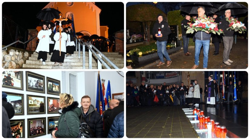 Počast stradalim braniteljima i civilnim žrtvama u Domovinskom ratu odana u Lepoglavi, Kamenici i Ivancu