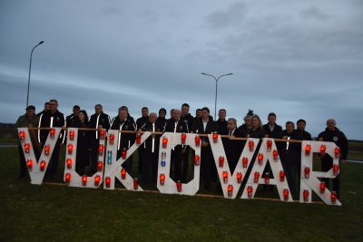 FOTO Na kružnom toku Gornje Vratno predstavnici Općina Cestica, Petrijanec i Vinica zapalili lampione