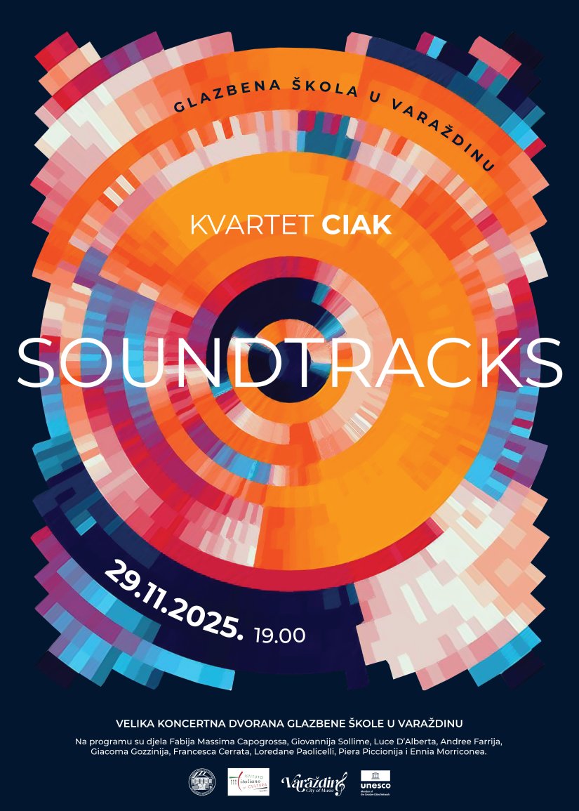 Koncert “SoundTracks” – jedinstvena večer filmske glazbe u Varaždinu