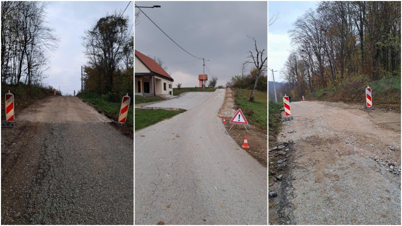 IVANEC Stiže asfalt na 2,5 km ceste Osečka-Gačice, počela rekonstrukcija vodovodne mreže