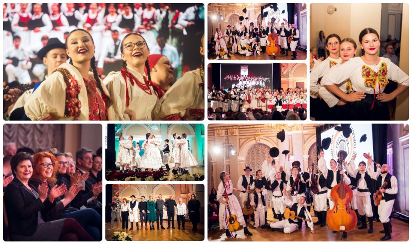 FOTO Folkloraši KUD-a &quot;Toplice&quot; napunili HNK i obilježili velikih 45 godina rada