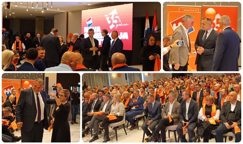 FOTO HNS u Varaždinu slavi 35 godina, na proslavu stigli i nekadašnji članovi te stranke