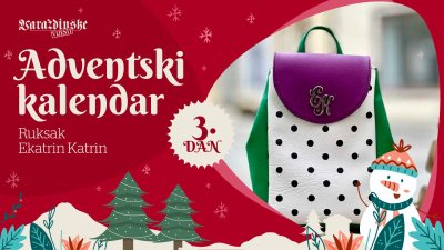 Adventsko darivanje: Poklanjamo ruksak Ekatrin Katrin