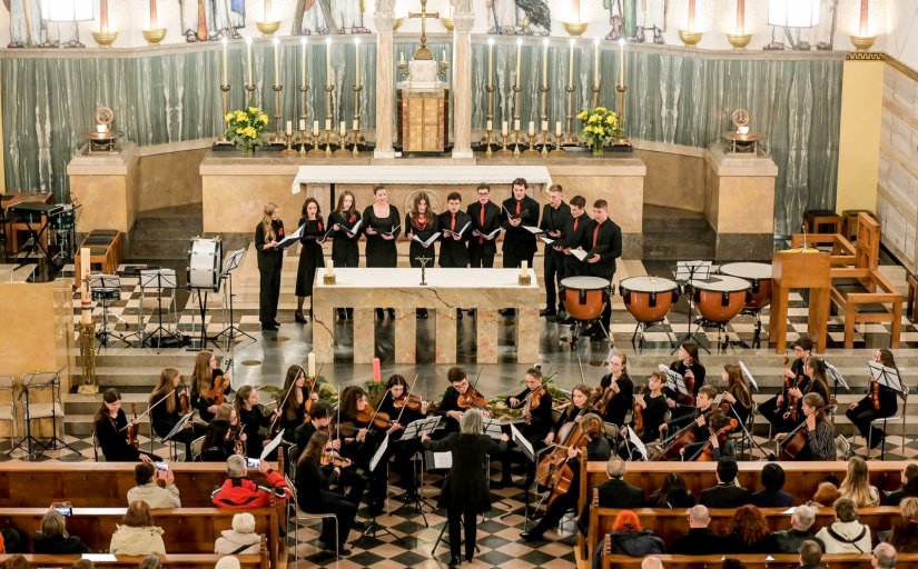 Božićni koncert učenika Glazbene škole u Varaždinu u Zagrebu
