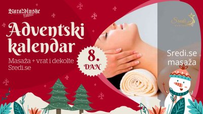 Adventsko darivanje: Poklanjamo Sredi.se masažu