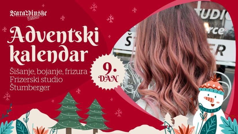 Adventsko darivanje: Poklanjamo &scaron;i&scaron;anje, bojanje i frizuru u Frizerskom studiju &Scaron;tumberger