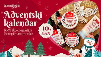 Adventsko darivanje: Poklanjamo komplet kozmetike KMT Bio cosmetics