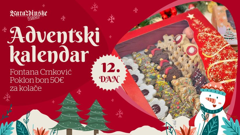 Adventsko darivanje: Poklanjamo poklon bon od 50 eura za kolače restorana Fontana