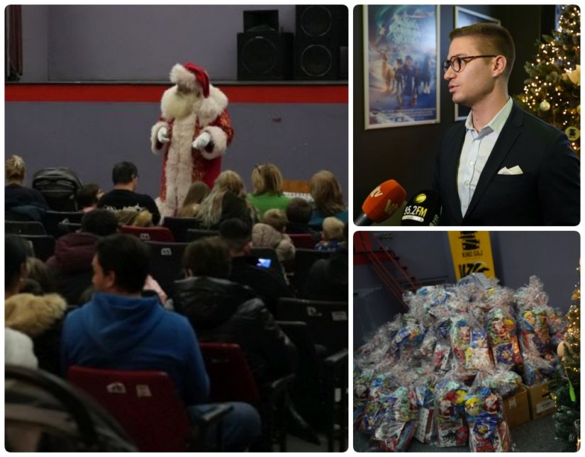 Grad Varaždin razveselio najmlađe poklonima i uljepšao im blagdane