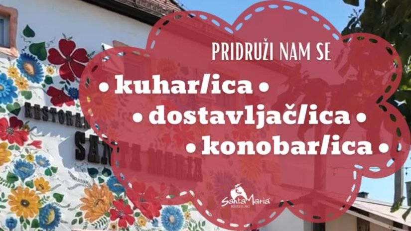 Restoran Santa Maria traži nove zaposlenike: Postani dio najbolje posade...