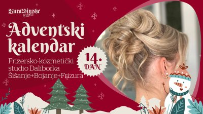 Adventsko darivanje: Poklanjamo &scaron;i&scaron;anje u Frizersko-kozmetičkom studiju Daliborka