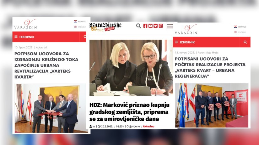 HDZ: u Varaždinu mogu graditi samo oni koje Partija "blagoslovi"