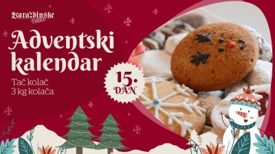 Adventsko darivanje: Poklanjamo tri kilograma Tač kolača