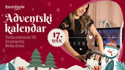 Adventsko darivanje: Poklanjamo Tesla Extreme tretman Salona za oblikovanje tijela i masažu Aromavita