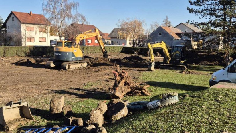 FOTO Novi prostori za male Varaždince: Započela dogradnja Gortanove