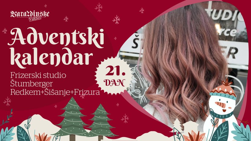 Adventsko darivanje: Poklanjamo redkem, &scaron;i&scaron;anje i frizuru u Frizerskom studiju &Scaron;tumberger
