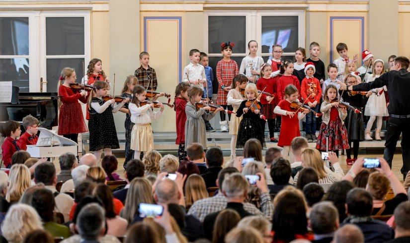 Tradicionalni zavr&scaron;etak godine uz Božićni koncert učenika Glazbene &scaron;kole u Varaždinu