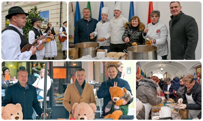 FOTO "Advent s pričom" u znaku darivanja: sarma nestala u trenu, prikupljene donacije za zakladu Vita