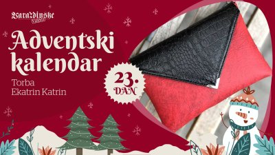 Adventsko darivanje: Poklanjamo torbicu Ekatrin Katrin