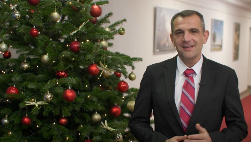 Božićna čestitka župana Međimurske županije Matije Posavca