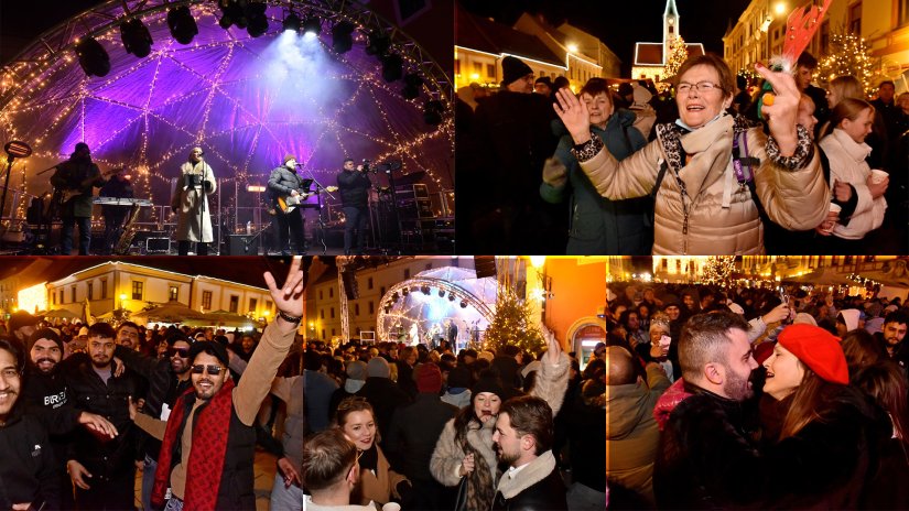 FOTO Na Korzu ispraćena 2025. i dočekana nova, 2026. godina