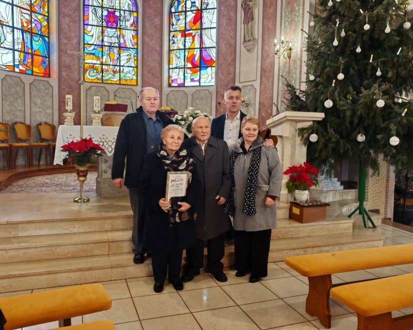 FOTO Proslavljen dijamantni pir Ivana i Marije Vilaj &ndash; 60 godina zajedničkog života