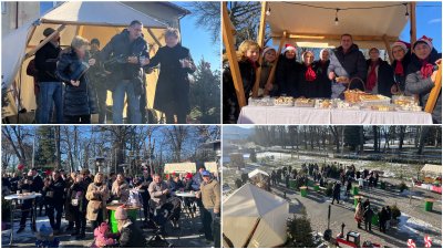 FOTO Mje&scaron;tani općine Vidovec u podne nazdravili Novoj godini